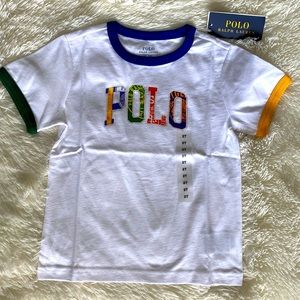 Polo RL kids t-shirt white 2T
